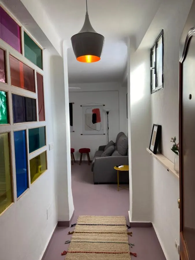 Apartamento Victoria Familia Bohemia Vintage centro ciudad Málaga